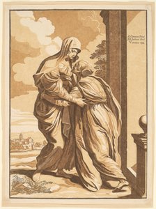 La Visitazione da John Baptist Jackson, after Annibale Carracci