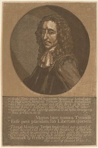 Algernon Sidney da John Baptist Jackson, after Justus van Verus