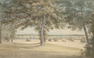 Kirtlington Park, 9 ottobre 1783 da John Baptist Malchair