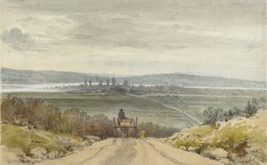 Oxford da Shotover Hill, da ricordo