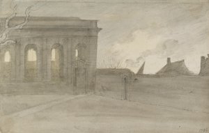 Pembroke College, Oxon, 9 novembre 1786 da John Baptist Malchair