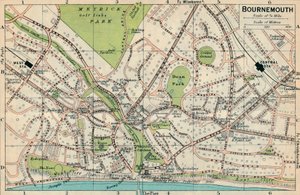 Bournemouth, XX secolo da John Bartholomew