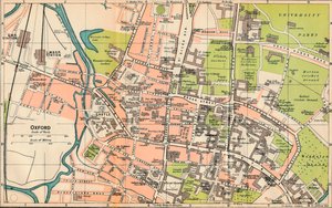 Oxford, XX secolo da John Bartholomew