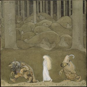 La principessa e i troll da John Bauer