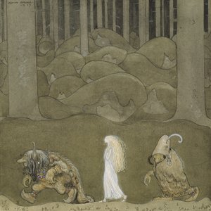 La principessa e i troll da John Bauer