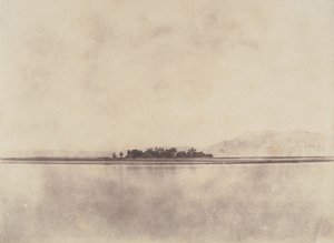 Il Nilo davanti alle colline tebane, 1853-54
