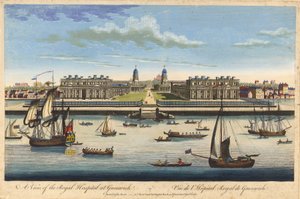 Veduta del Royal Hospital a Greenwich, c.1770