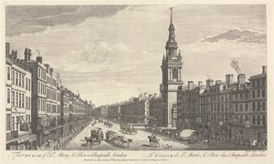 La chiesa di St. Mary le Bow a Cheapside, Londra