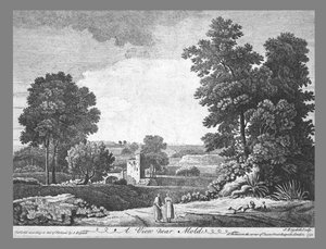 Una vista vicino a Mold, c1752