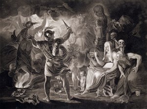 Macbeth, le tre streghe e Ecate, 1805