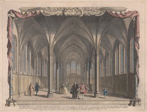 La Chiesa del Tempio da John Boydell