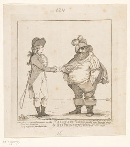 Fox e il Principe di Galles, 1783 da John Boyne