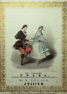La celebre polka, spartito, 1840