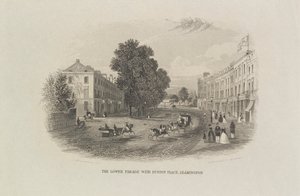 La parata inferiore con Euston Place, Leamington