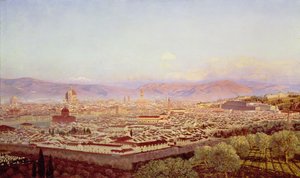 Firenze da Bellosguardo da John Brett