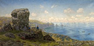 Prospettive dorate, Pozzo di Santa Caterina, Lands End, Cornovaglia, 1881