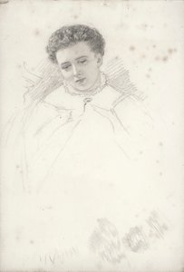 Ritratto incompiuto di una donna da John Brett