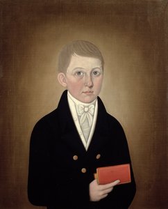 Ragazzo che tiene un libro, c.1810