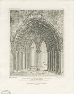 Cattedrale di Lichfield - Porta del transetto nord