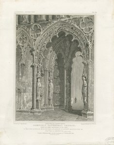 Cattedrale di Lichfield - Portale ovest da John Britton
