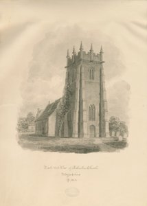 Chiesa di Adbaston da John Buckler