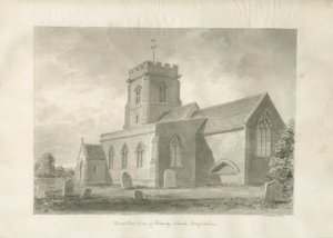 Chiesa di Aldridge (disegno a seppia, 1847) da John Buckler