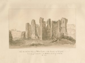 Castello di Alton (disegno a seppia)