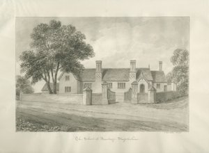 Scuola di Armitage (disegno a seppia) da John Buckler