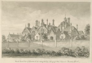 Barton under Needwood - Barton Hall da John Buckler