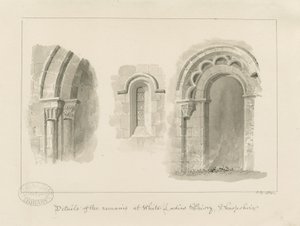 Brewood - Whiteladies Priory (Rovina) da John Buckler