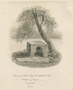 Burton-upon-Trent - Bara di pietra nel vecchio cimitero da John Buckler