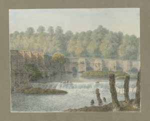 Burton-upon-Trent Bridge e città