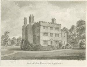 Butterton Hall da John Buckler