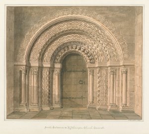 Cornovaglia - Chiesa di Kilkhampton da John Buckler