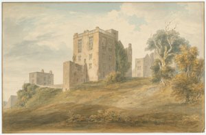 Derbyshire - Hardwick Hall [Vecchio] - Resti da John Buckler