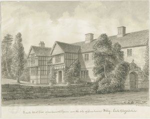 Abbazia di Dieulacres - Casa antica da John Buckler
