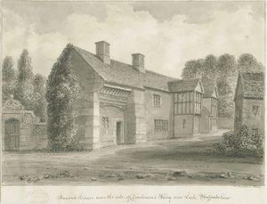Abbazia di Dieulacres - Casa antica da John Buckler