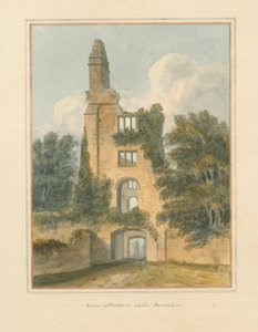 Dorset - Sherborne - Rovine del castello, 1802