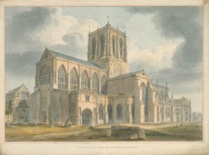 Dorset - Chiesa di Sherborne da John Buckler