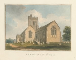 Essex - Chiesa di Earls Colne da John Buckler