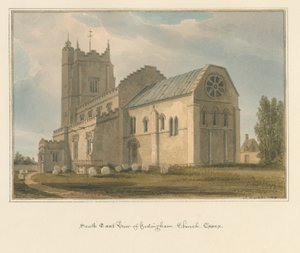 Essex - Chiesa di Hedingham da John Buckler