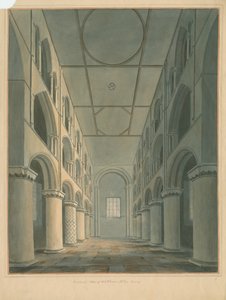 Essex - Abbazia di Waltham - Interno da John Buckler
