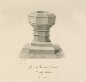 Fonte nella Chiesa di Audley
