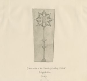 Chiesa di Hanbury - Lapide