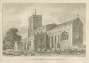 Chiesa di Hanbury da John Buckler