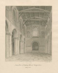 Interno della Chiesa Priorale di Tutbury