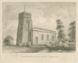 Chiesa di Keele da John Buckler