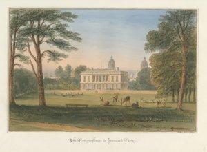 Kent - Parco di Greenwich - La Casa del Ranger da John Buckler
