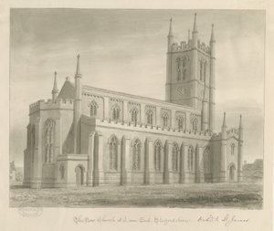 Lane End - Nuova Chiesa: disegno a seppia