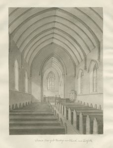 Lichfield - Interno della chiesa di Cristo [